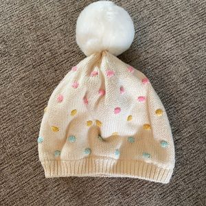 Baby gap Pom Pom winter hat